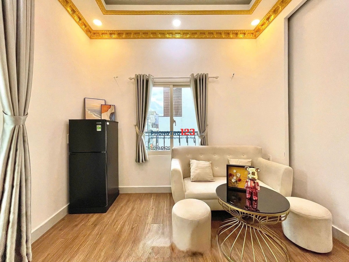 CHO THUÊ CĂN HỘ 1 PHÒNG NGỦ, BAN CÔNG, MÁY GIẶT RIÊNG – PHAN ĐÌNH PHÙNG, PHÚ NHUẬN GẦN PHAN XÍCH LON