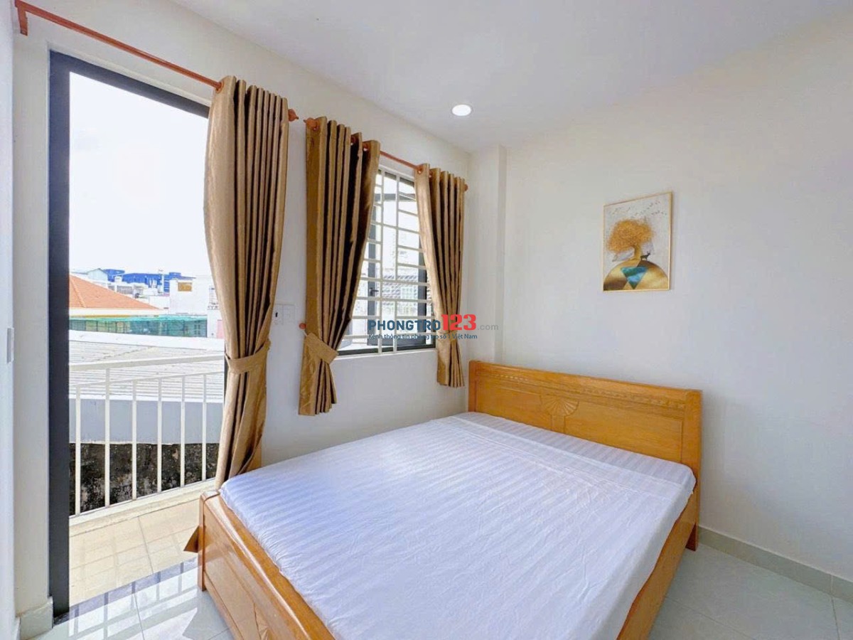 CĂN HỘ 6TR SIÊU RỘNG, FULL NỘI THẤT, BAN CÔNG THOÁNG MÁT TẠI NGUYỄN VĂN ĐẬU, BÌNH THẠN