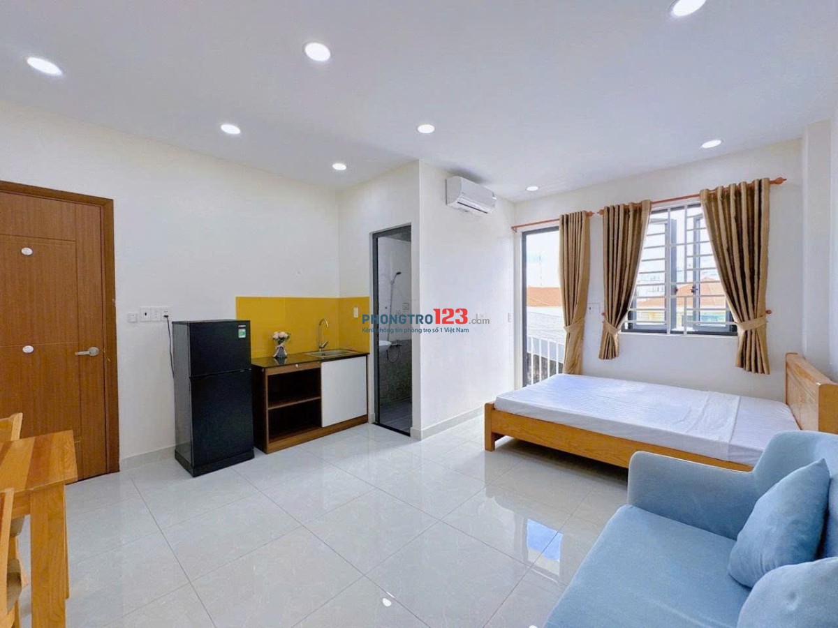 CĂN HỘ 6TR SIÊU RỘNG, FULL NỘI THẤT, BAN CÔNG THOÁNG MÁT TẠI NGUYỄN VĂN ĐẬU, BÌNH THẠN