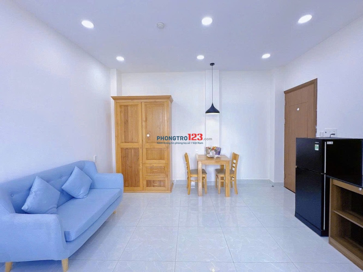 CĂN HỘ 6TR SIÊU RỘNG, FULL NỘI THẤT, BAN CÔNG THOÁNG MÁT TẠI NGUYỄN VĂN ĐẬU, BÌNH THẠN