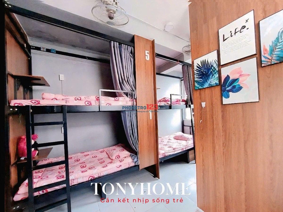 KTX NAM/NỮ BÌNH THẠNH - FULL TIỆN ÍCH - CÓ THƯ VIỆN RIÊNG (GIÁ TỪ 1TR3)