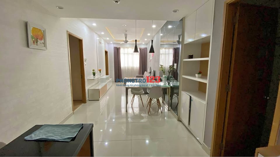 Cho thuê chung cư tại Saigon Pearl, Nguyễn Hữu Cảnh- Căn 2PN giá thuê 17tr/tháng