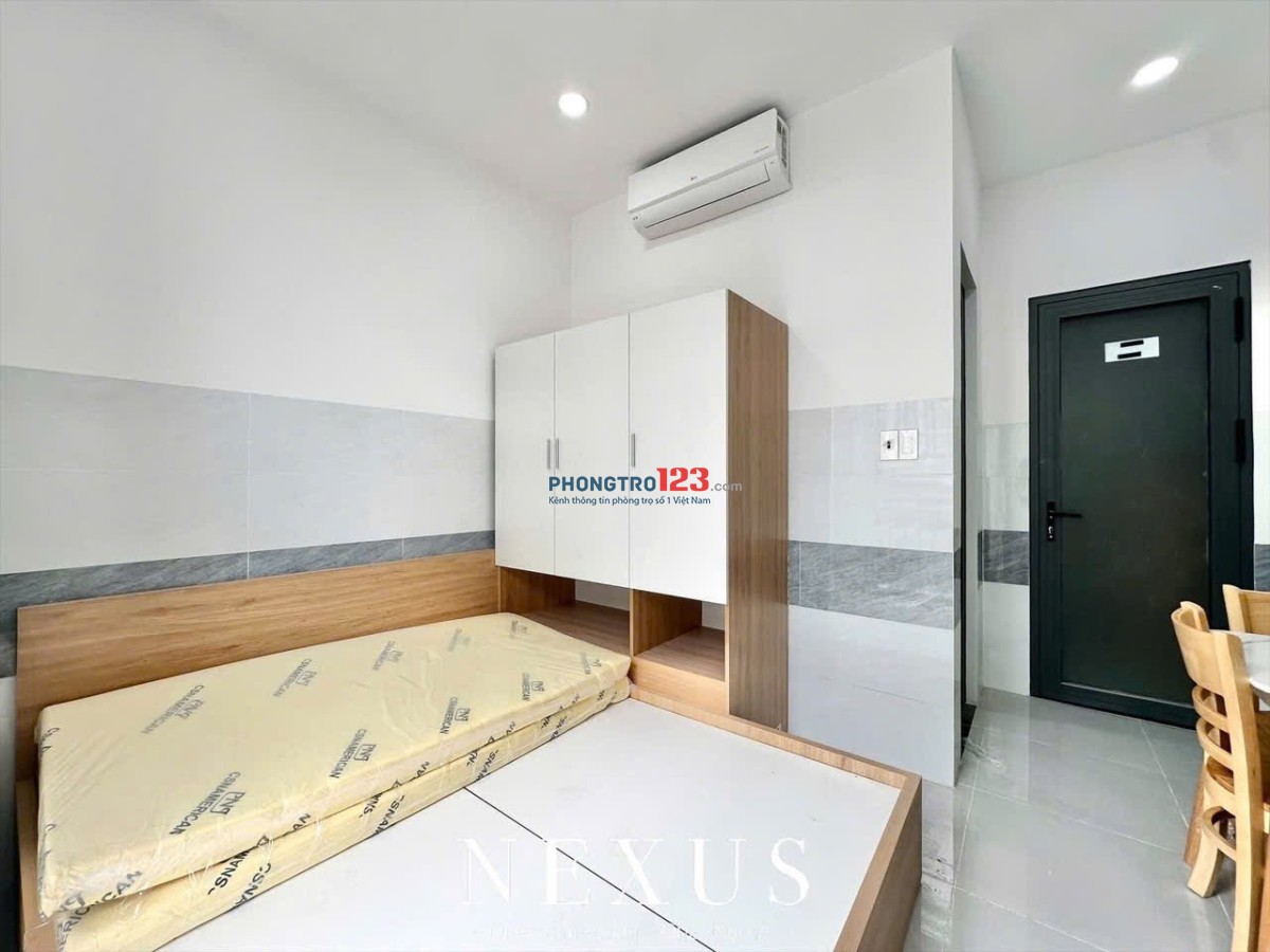 Studio Full Nội Thất, Mới Đẹp 100%, Ngay Phan Huy Ích, Dọn Vào Là Ở