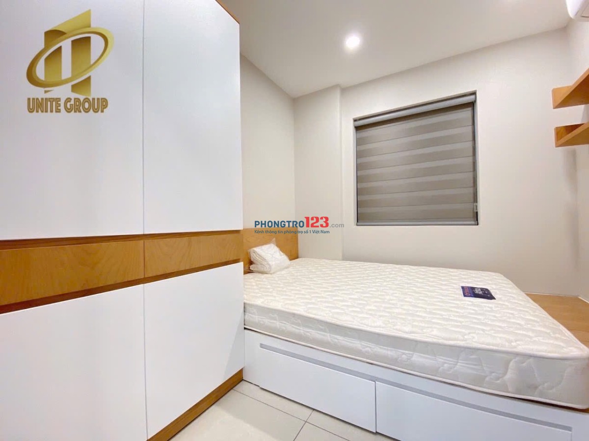 CHO THUÊ CĂN HỘ 1PN- Ban công full nội thất