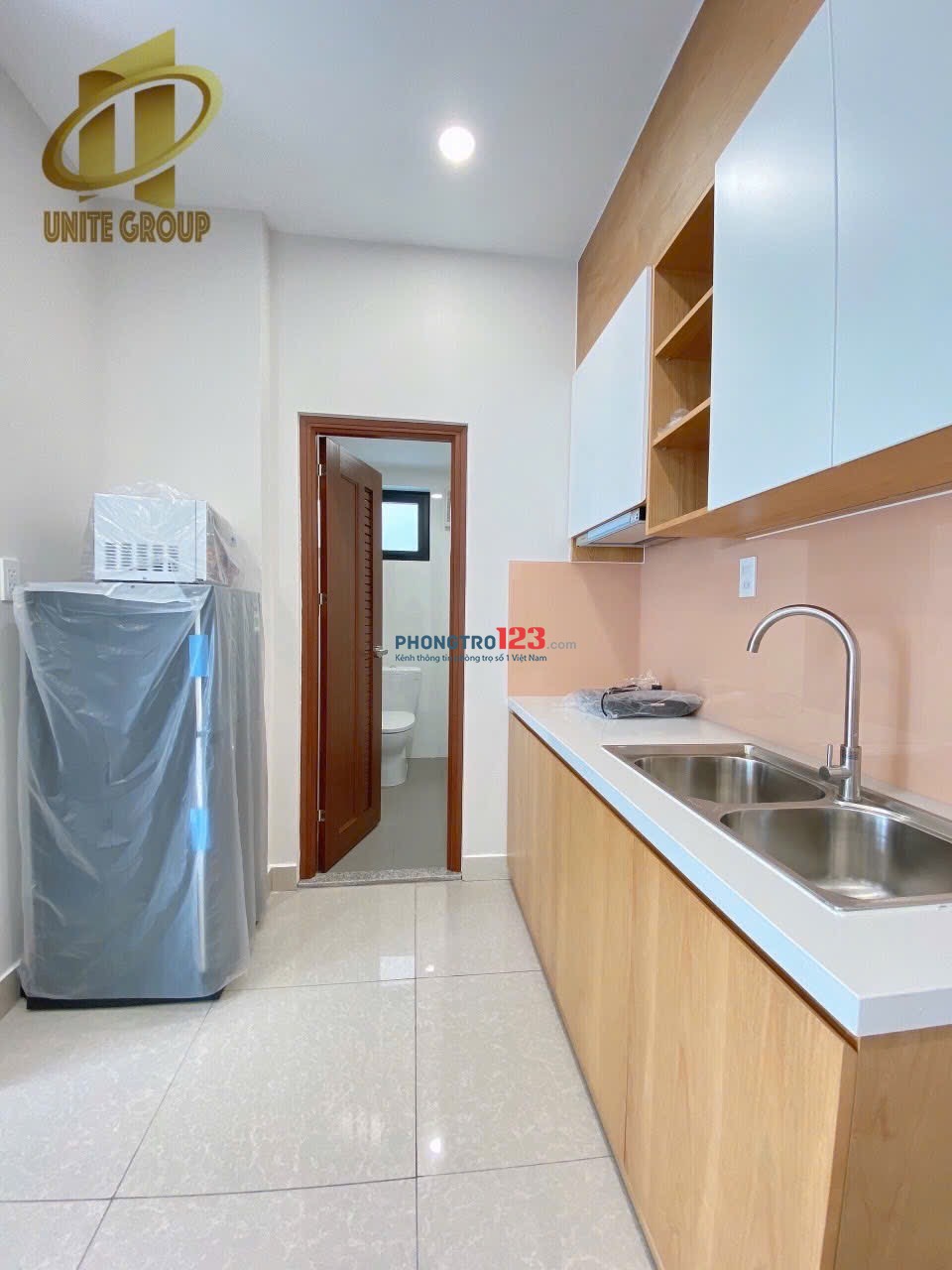 CHO THUÊ CĂN HỘ 1PN- Ban công full nội thất