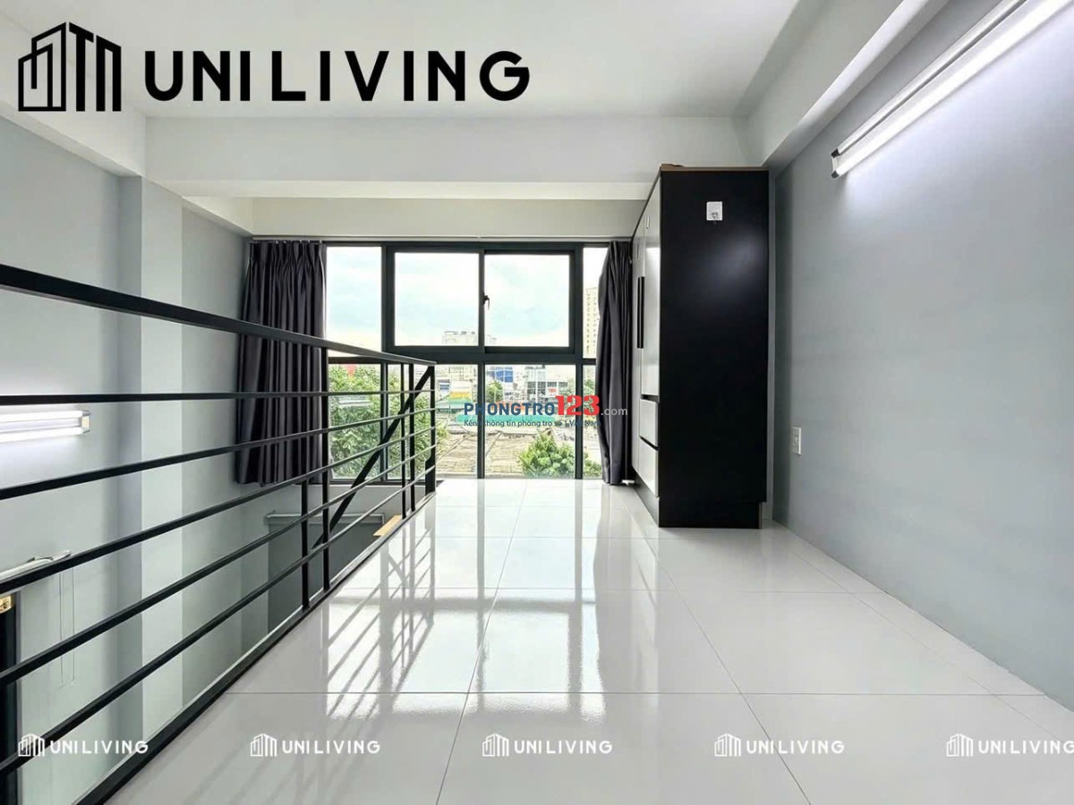 PHÒNG CÓ GÁC LỬNG CAO CỬA SỔ KÍNH THOÁNG FULL NỘI THẤT XÔ VIẾT NGHỆ TĨNH BÌNH THẠNH, TIỆN ĐI Q1 Q2
