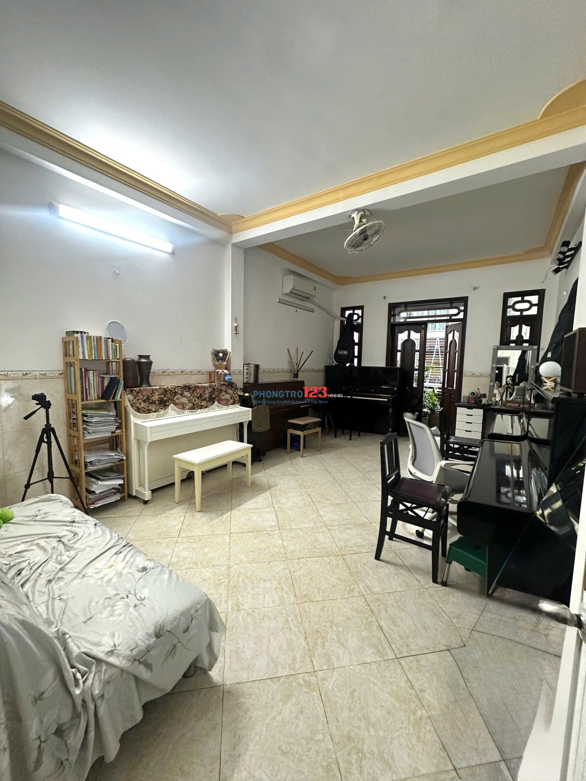 [4Triệu] Cho thuê PHÒNG nhà MT Trần Thị Nơi, Quận 8. (35m2), Nuôi đc Thú Cưng, Balcon