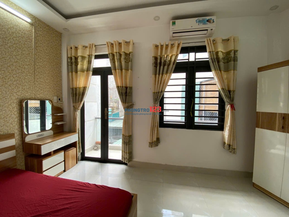 Cho thuê nhà nguyên căn, DTSD 80m2, 1 trệt, 1 lầu, 2PN, 3WC
