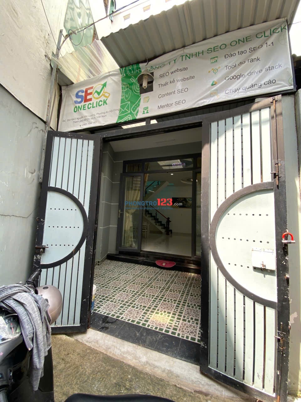 Cho thuê nhà nguyên căn, DTSD 80m2, 1 trệt, 1 lầu, 2PN, 3WC