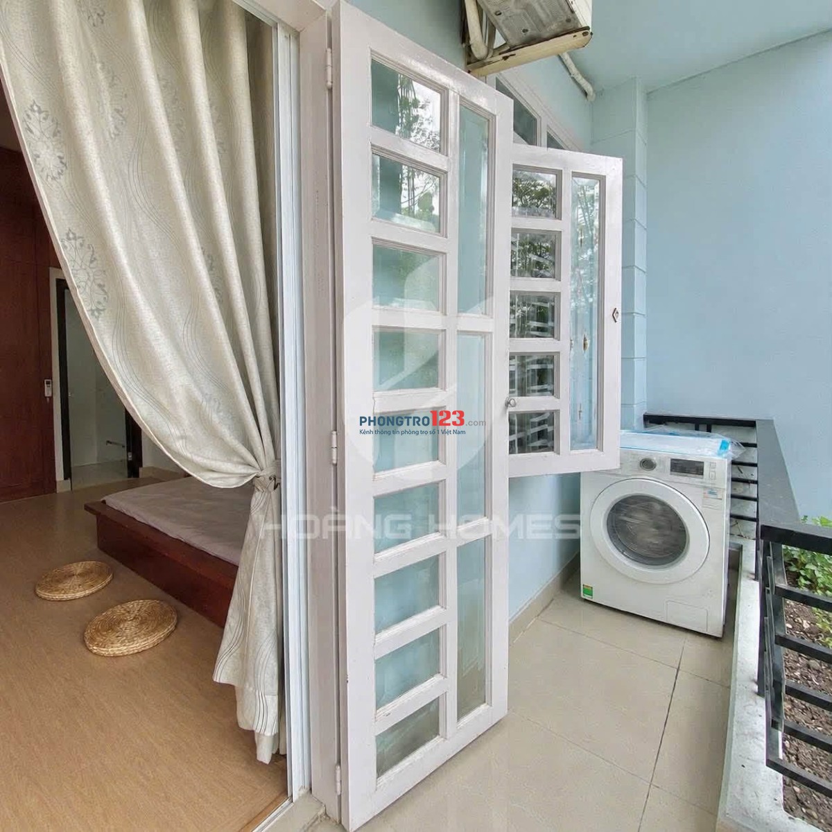 Chỉ 5.500.000đ – Phòng ban công thoáng mát, đầy đủ nội thất tại đường Nguyễn Thị Định, Q2