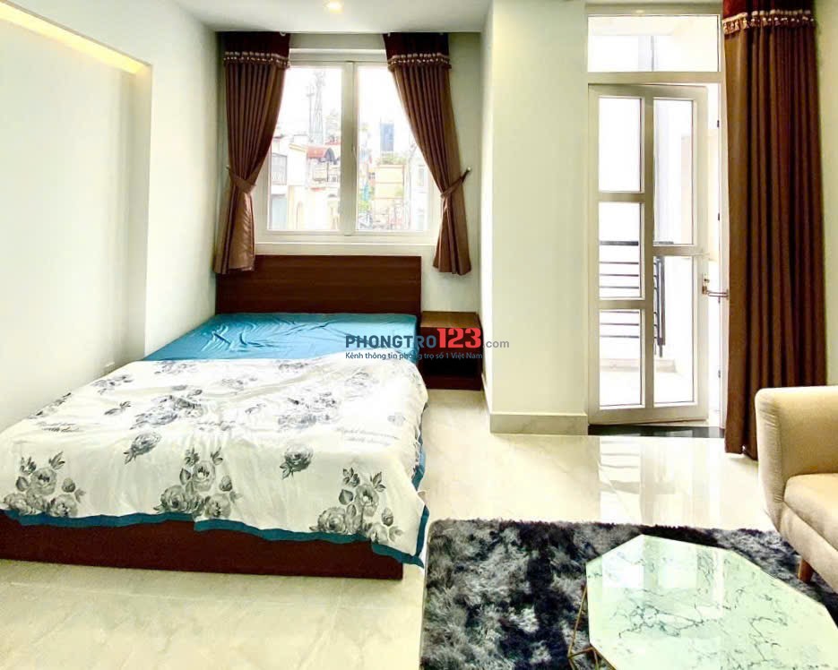 CĂN HỘ FULL NỘI THẤT, BAN CÔNG, TÁCH BẾP, MÁY GIẶT RIÊNG TẠI PHÙNG VĂN CUNG, PHÚ NHUẬN,