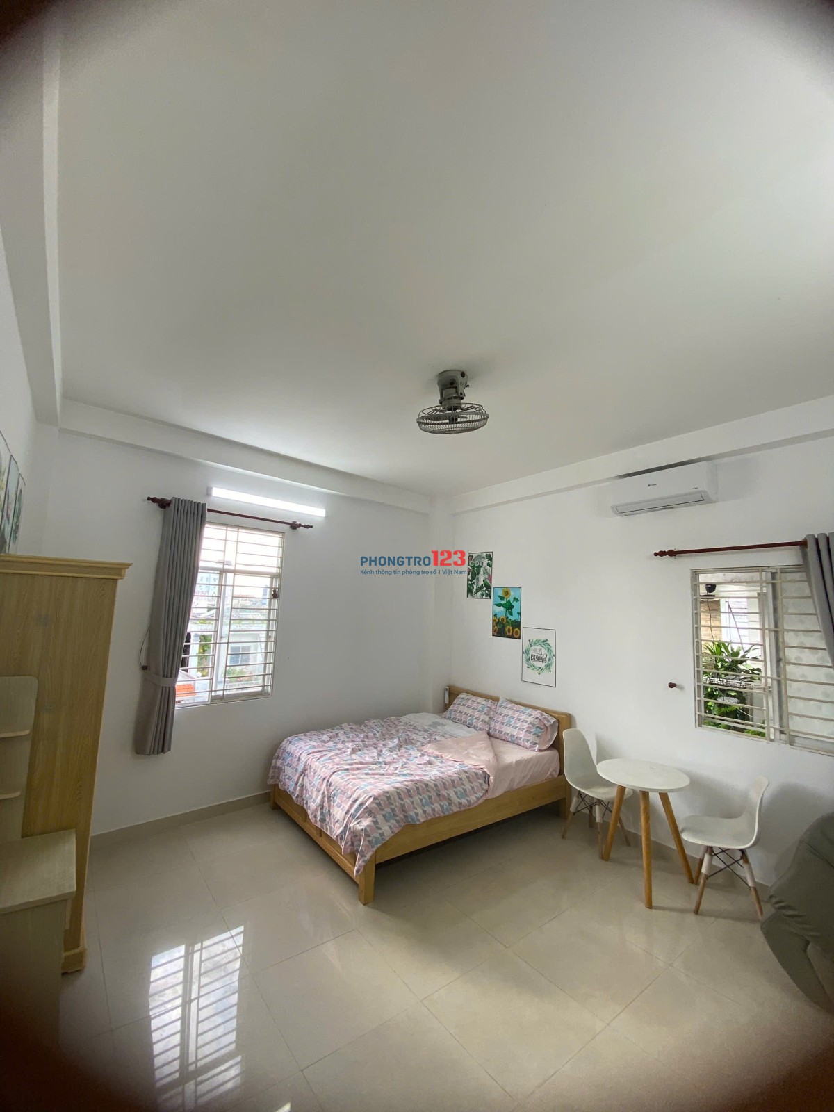 CHO THUÊ PHÒNG CÓ CỬA SỔ LỚN THOÁNG MÁT FULL NỘI THẤT PHAN TÂY HỒPHÚ NHUẬN, SÁT BÌNH THẠNH, QUẬN 1