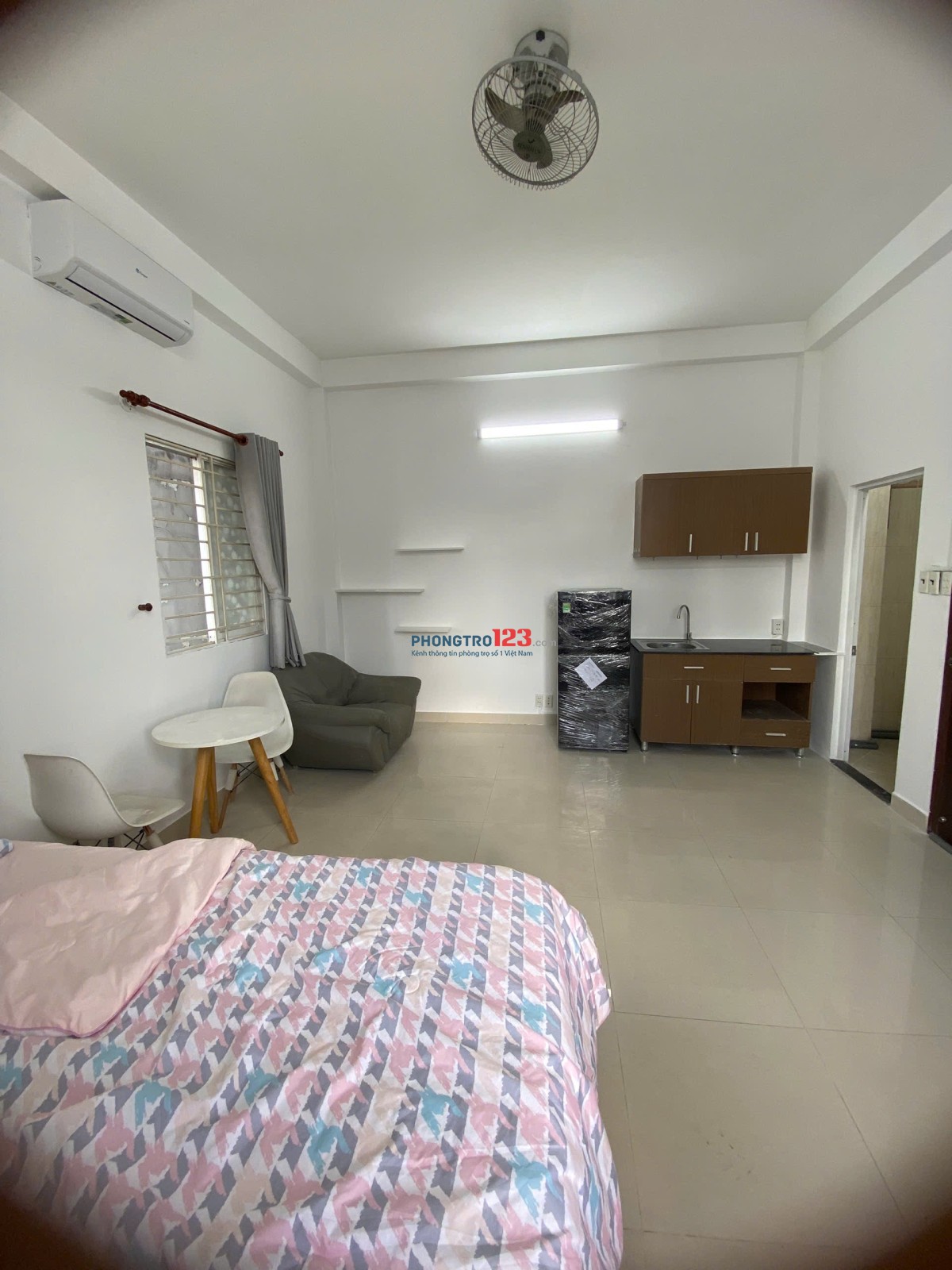 CHO THUÊ PHÒNG CÓ CỬA SỔ LỚN THOÁNG MÁT FULL NỘI THẤT PHAN TÂY HỒPHÚ NHUẬN, SÁT BÌNH THẠNH, QUẬN 1