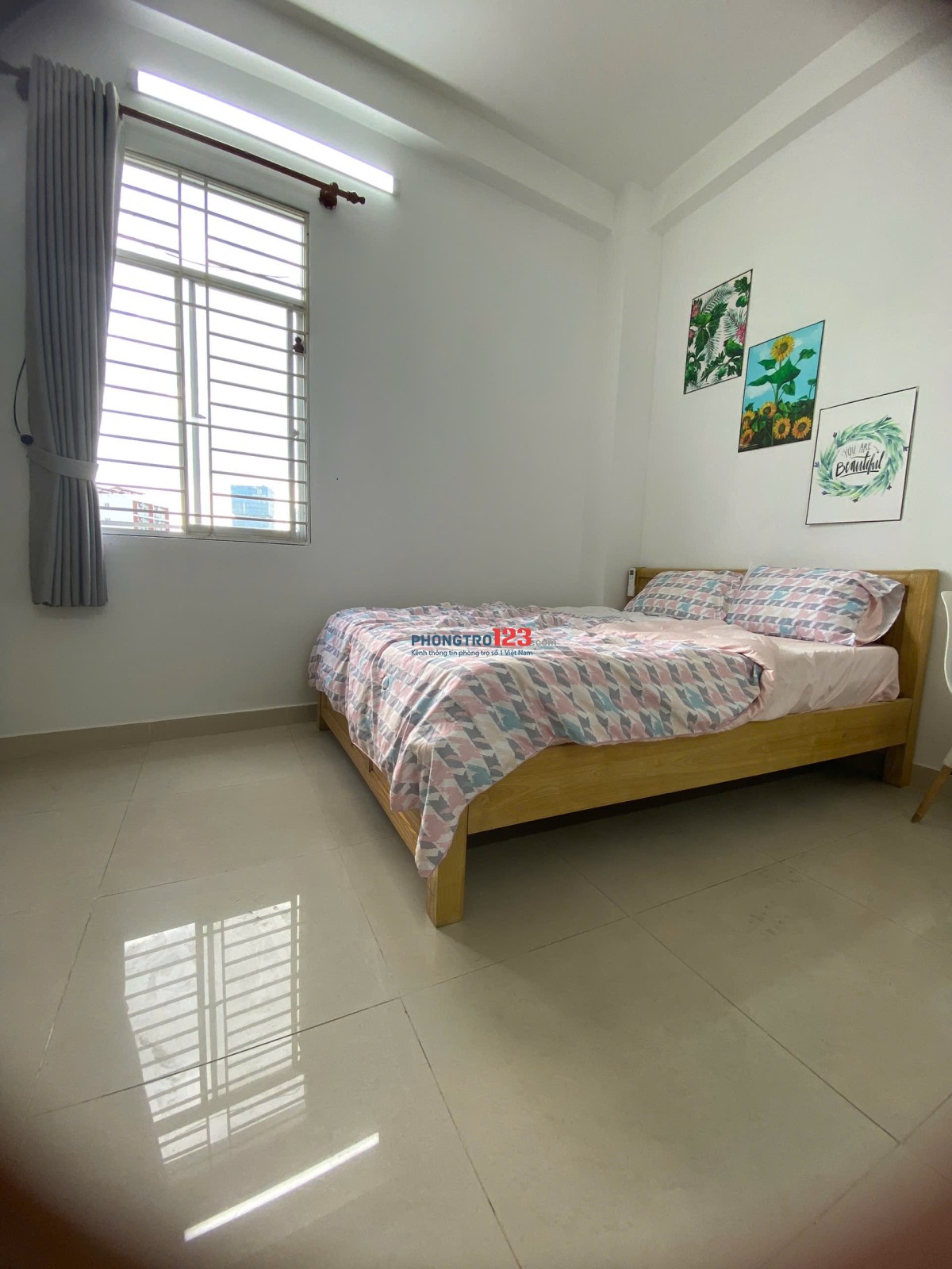 CHO THUÊ PHÒNG CÓ CỬA SỔ LỚN THOÁNG MÁT FULL NỘI THẤT PHAN TÂY HỒPHÚ NHUẬN, SÁT BÌNH THẠNH, QUẬN 1