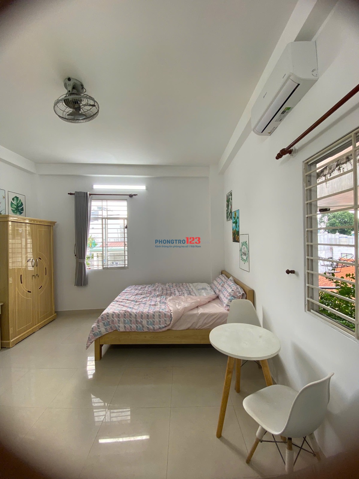 CHO THUÊ PHÒNG CÓ CỬA SỔ LỚN THOÁNG MÁT FULL NỘI THẤT PHAN TÂY HỒPHÚ NHUẬN, SÁT BÌNH THẠNH, QUẬN 1