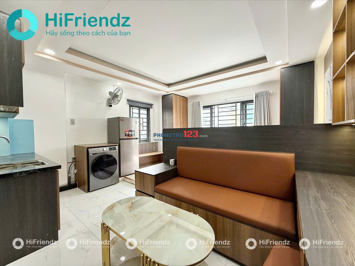 CĂN HỘ FULL NỘI THẤT, TÁCH BẾP, CỬA SỔ LỚN, MÁY GIẶT RIÊNG TẠI LÊ QUANG ĐỊNH, BÌNH THẠNH – GIÁP PN
