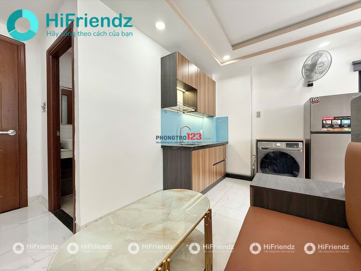 CĂN HỘ FULL NỘI THẤT, TÁCH BẾP, CỬA SỔ LỚN, MÁY GIẶT RIÊNG TẠI LÊ QUANG ĐỊNH, BÌNH THẠNH – GIÁP PN