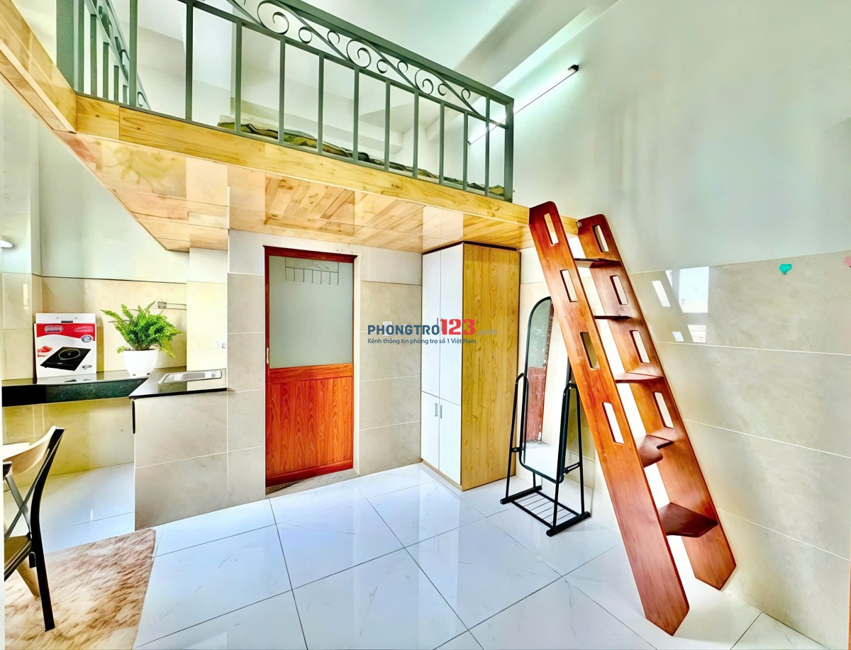 Cho thuê phòng trọ trệt có gác 20m2 Âu Cơ, P9, Tân Bình - Giá 4.6tr