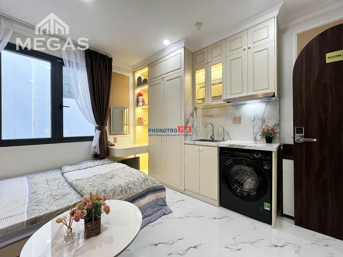 CĂN HỘ FULL NỘI THẤT, CỬA SỔ LỚN THOÁNG MÁT, MÁY GIẶT RIÊNG TẠI HUỲNH VĂN BÁNH, PHÚ NHUẬN – SÁT Q1