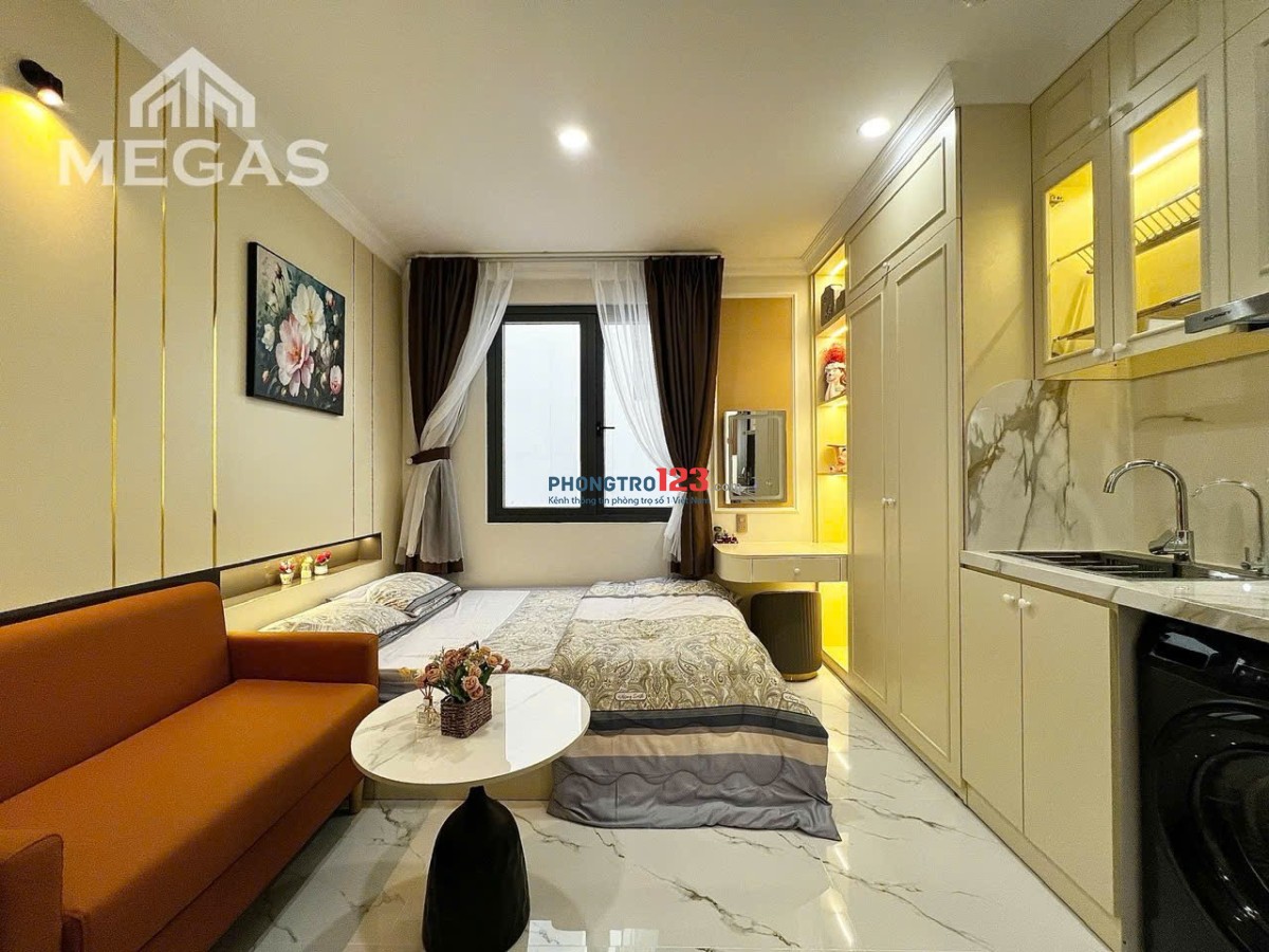 CĂN HỘ FULL NỘI THẤT, CỬA SỔ LỚN THOÁNG MÁT, MÁY GIẶT RIÊNG TẠI HUỲNH VĂN BÁNH, PHÚ NHUẬN – SÁT Q1