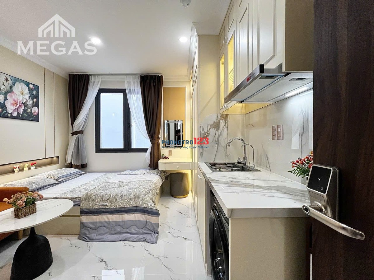 CĂN HỘ FULL NỘI THẤT, CỬA SỔ LỚN THOÁNG MÁT, MÁY GIẶT RIÊNG TẠI HUỲNH VĂN BÁNH, PHÚ NHUẬN – SÁT Q1