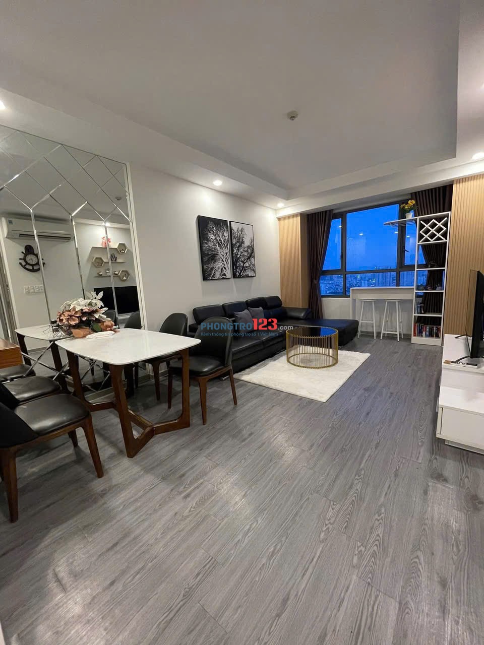 CC Phúc Yên 1 , TB : 80m2 2PN NT đầy đủ , 9.5tr/tháng