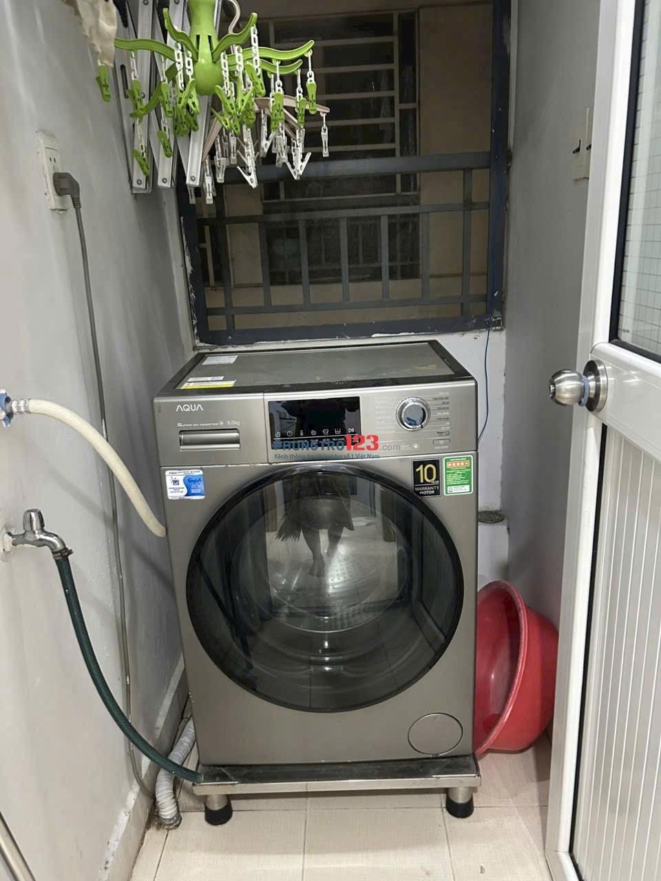 Chung cư 90 Nguyễn Hữu Cảnh, BT: 2p ngủ, có NT, 13,5triệu, nhà mới