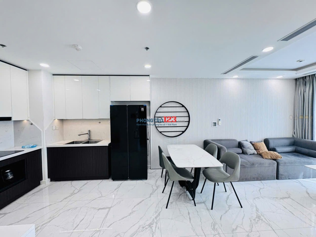 Căn 3 phòng ngủ Republic Plaza giá 18tr, sẵn nội thất cao cấp.