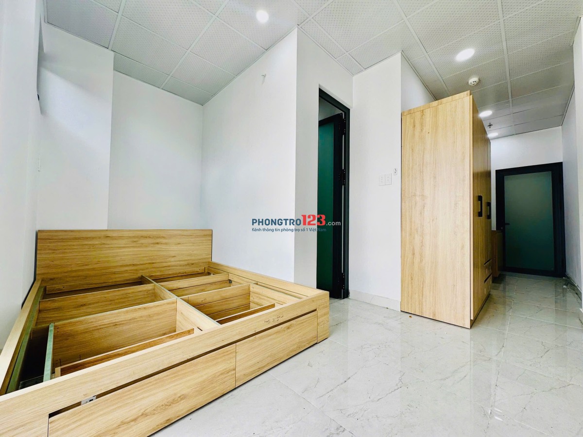 Cho thuê phòng trọ cao cấp Thành Thái Q10 - Căn hộ Studio mới 100%, có ban công lớn, full nội thất