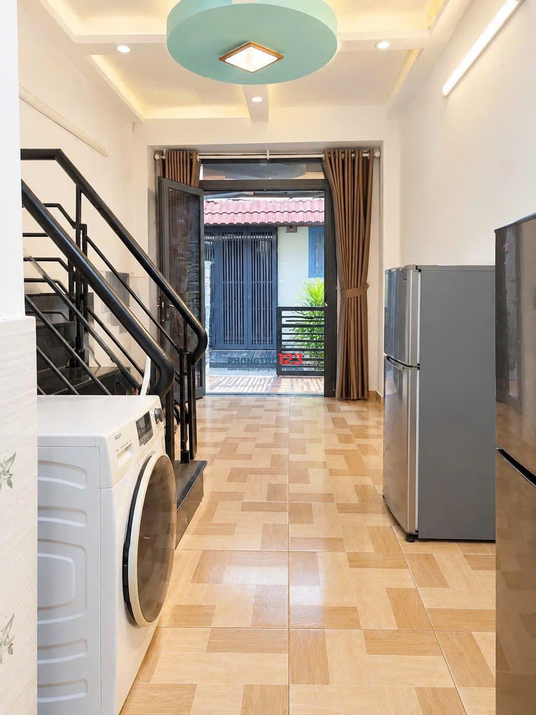 Cho thuê nhà riêng, đường cô bắc, phú nhuận (2PN, 2WC, Full nội thất)