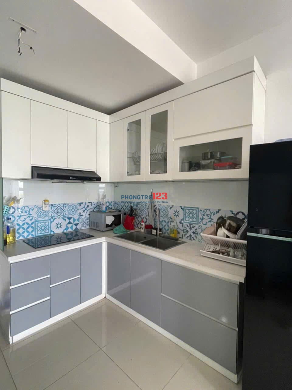 Chung cư Hiệp Thành, Lê VĂn Khương, Q12: 66m2, 6,5tr/th, 2pngủ, nội thất