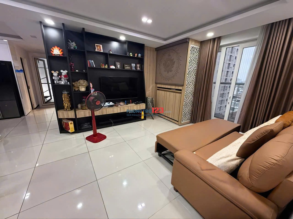 Chung cư Ruby, Nguyễn Sỹ Sách, TB: 2p ngủ, full NTCC, 90m2, 10triệu
