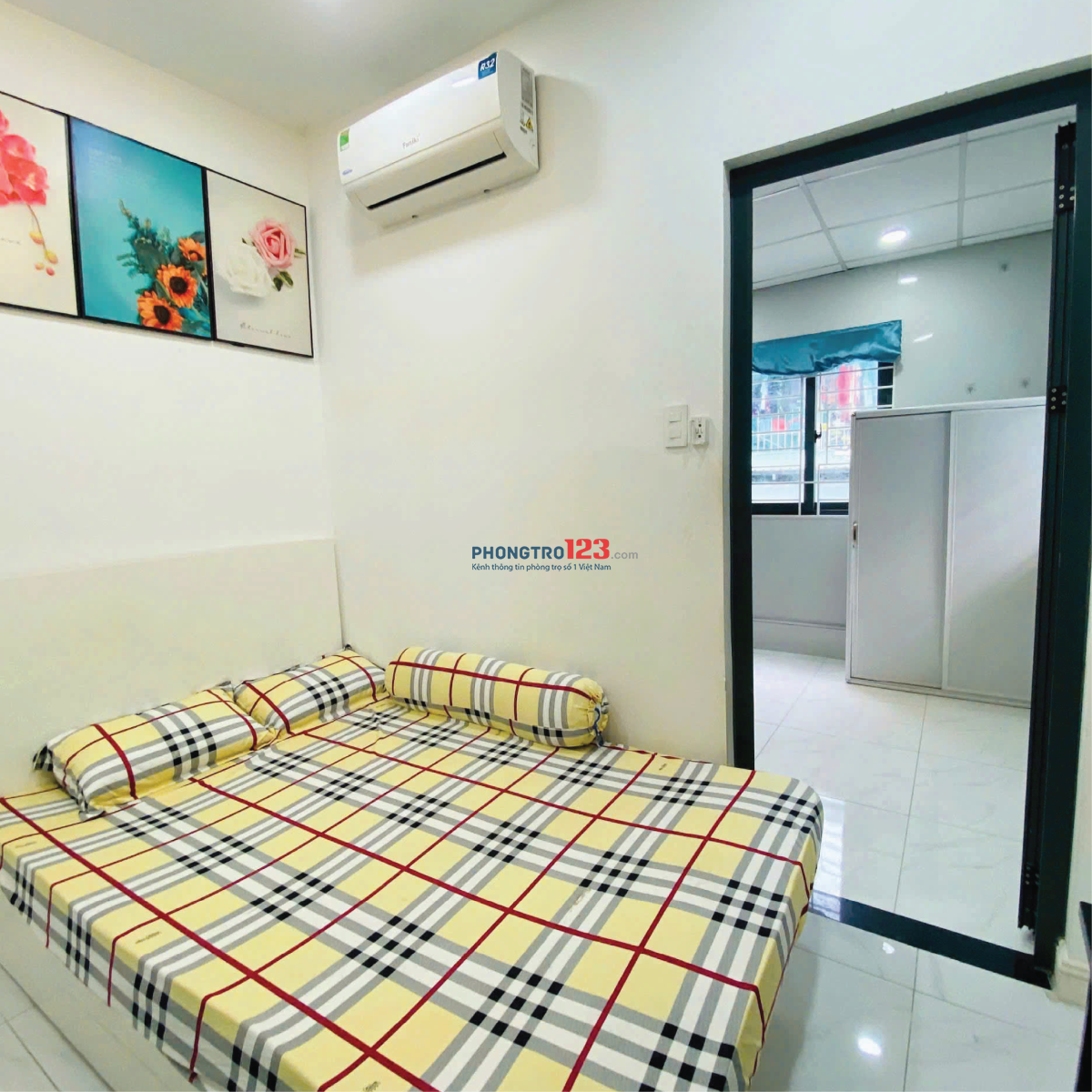 CHO THUÊ NHÀ NGUYÊN CĂN TRƯƠNG ĐỊNH, QUẬN 3 FULL NỘI THẤT - 2 PN - 3 WC