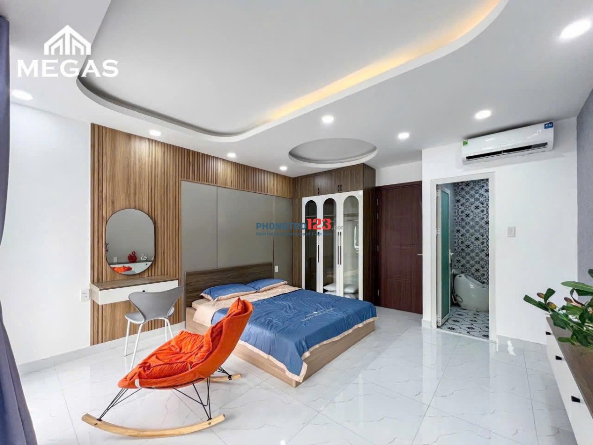PHÒNG MỚI SIÊU RỘNG 45m2 BAN CÔNG THOÁNG KẾ BỜ KÈ GIÁP QUẬN 1,3 - PHAN XÍCH LONG, PHÚ NHUẬN