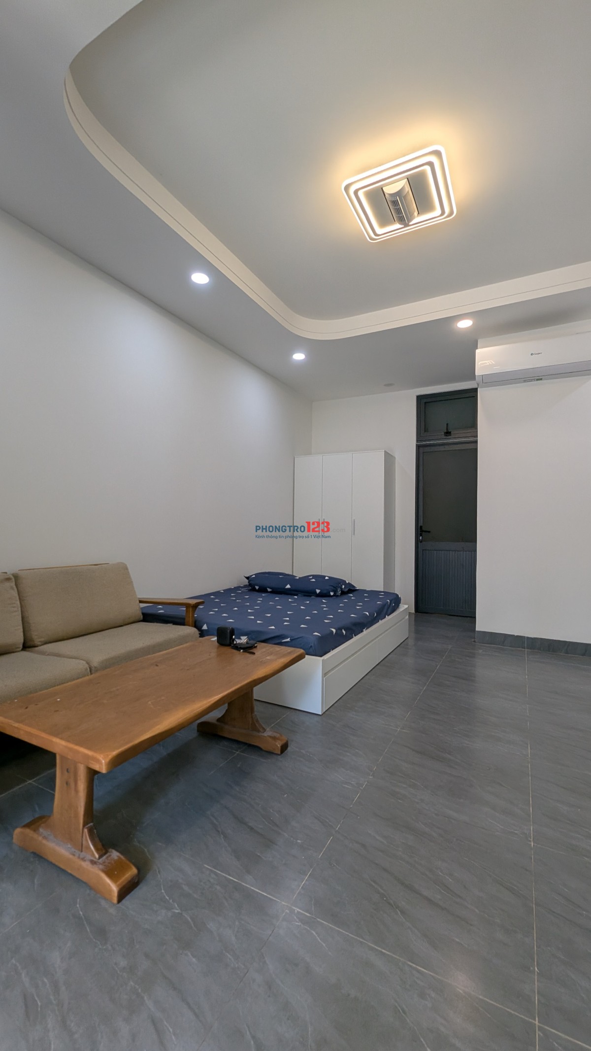 Phòng mặt tiền gần Global City Liên Phường, tiện ở kinh doanh online kết hợp, oto đỗ cửa.