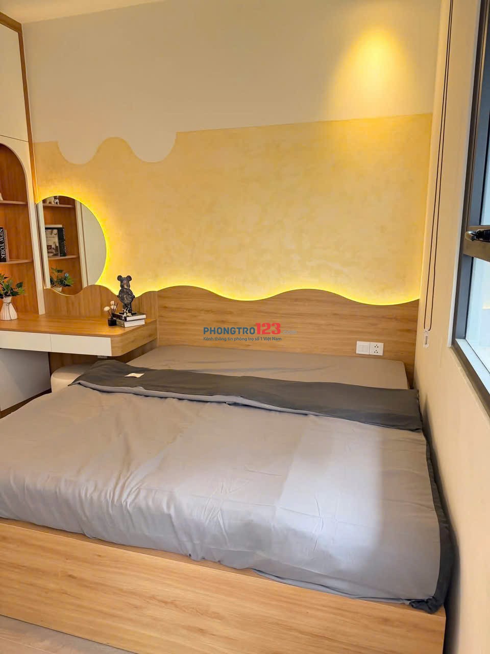 CC Cao cấp Wilton Tower. D1 Bình Thạnh. 68m2 2PN .NTCC. 17.5TR