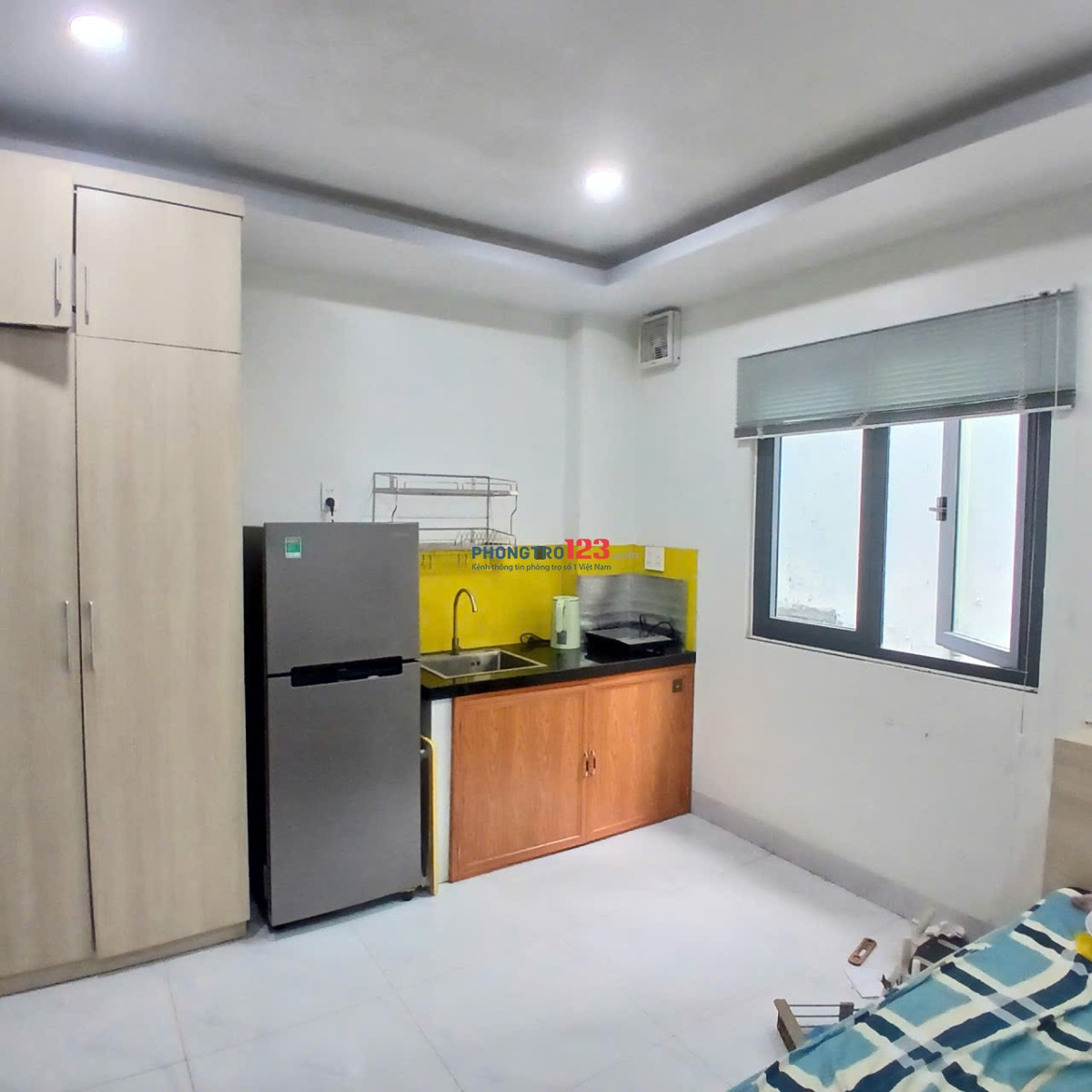 Căn Hộ Dịch Vụ - Cửa Sổ, Full Nội Thất - Sạch Sẽ. PHAN CHU TRINH - Gần Chợ Bà Chiểu