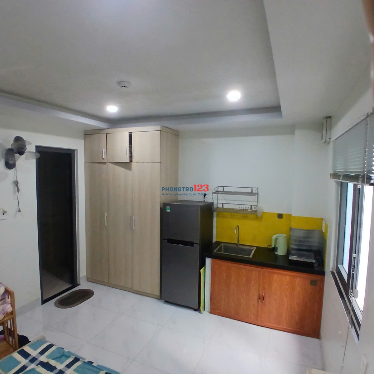 Căn Hộ Dịch Vụ - Cửa Sổ, Full Nội Thất - Sạch Sẽ. PHAN CHU TRINH - Gần Chợ Bà Chiểu