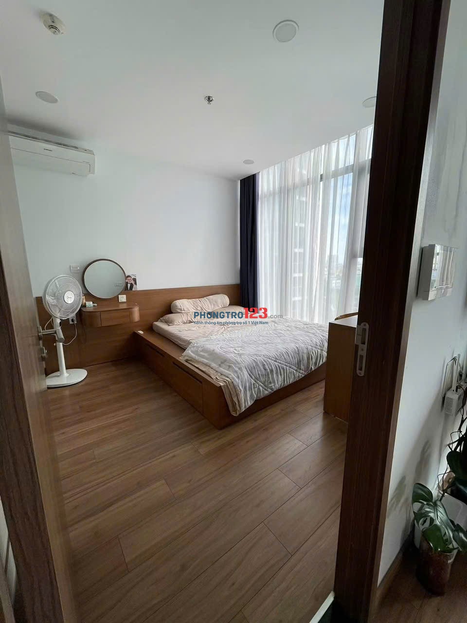 Chung cư CTL Tower, Tham Lương, Q12: 2p ngủ, Full NT mới, 10triệu