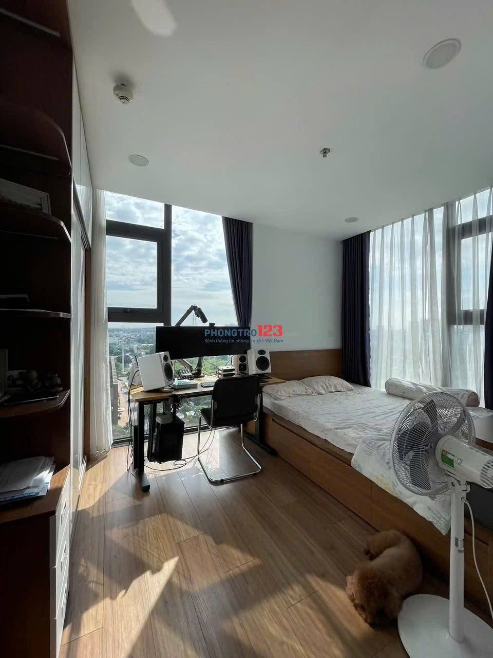 Chung cư CTL Tower, Tham Lương, Q12: 2p ngủ, Full NT mới, 10triệu