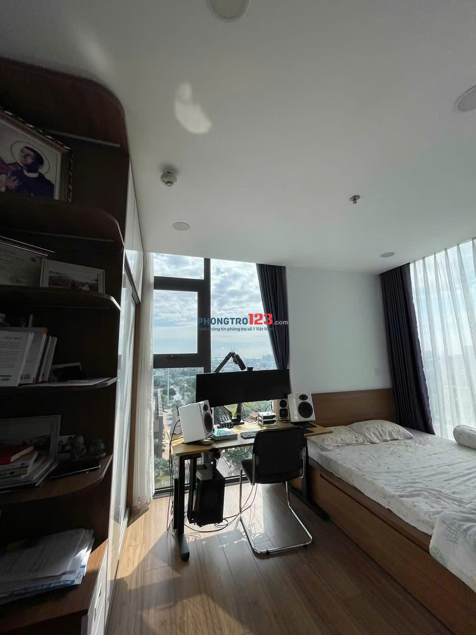 Chung cư CTL Tower, Tham Lương, Q12: 2p ngủ, Full NT mới, 10triệu
