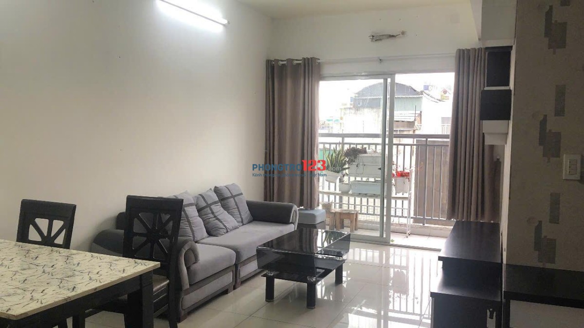 Cho thuê chung cư Carillon 2, Trịnh Đình Thảo - 2PN, có ban công giá 9tr5/tháng
