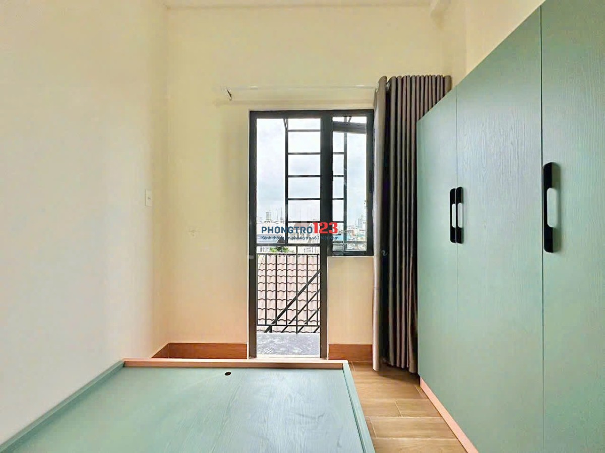CHO THUÊ CĂN HỘ 1PN TÁCH BẾP, BAN CÔNG RIÊNG THOÁNG SÁNG – TRẦN BÌNH TRỌNG, BÌNH THẠNH | GẦN CHỢ BÀ