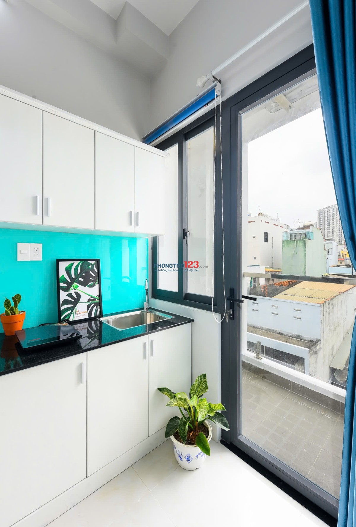 CHO THUÊ CĂN HỘ CÓ GÁC, BAN CÔNG VIEW THOÁNG – NƠ TRANG LONG, BÌNH THẠNH | GẦN VLU, HUTECH, LANDMAR