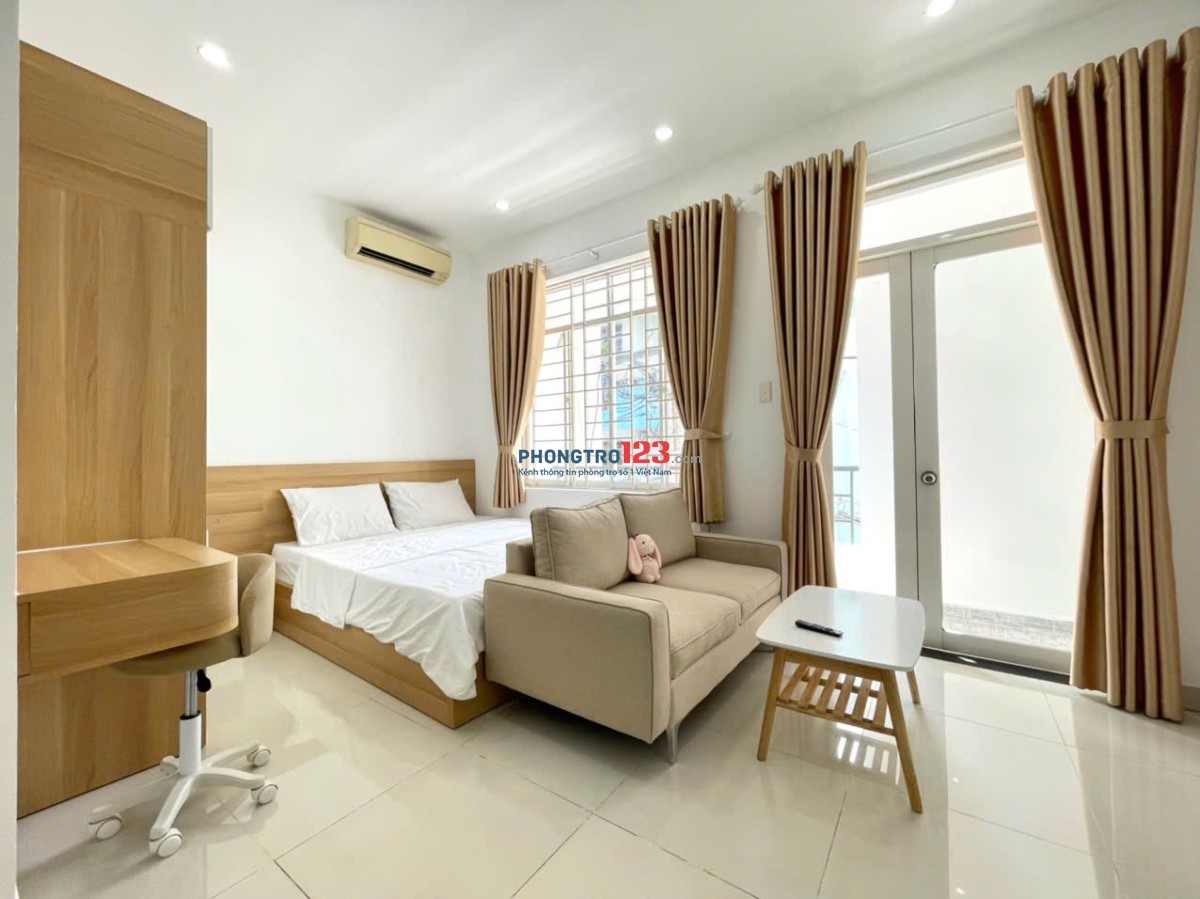 CHO THUÊ CĂN HỘ STUDIO BAN CÔNG , CỬA SỔ LỚN -PHAN ĐĂNG LƯU , PHÚ NHUẬN GẦN PHAN XÍCH LONG , Q1,Q3
