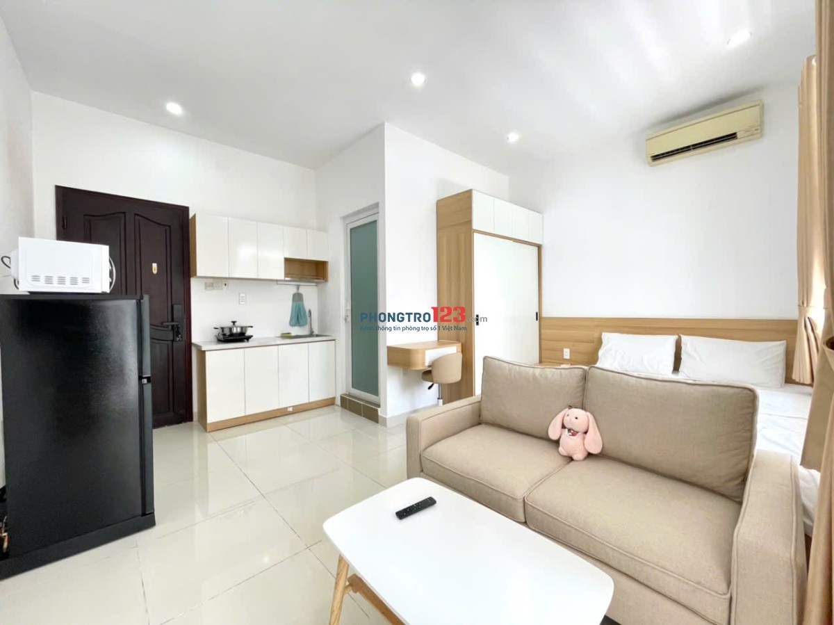 CHO THUÊ CĂN HỘ STUDIO BAN CÔNG , CỬA SỔ LỚN -PHAN ĐĂNG LƯU , PHÚ NHUẬN GẦN PHAN XÍCH LONG , Q1,Q3