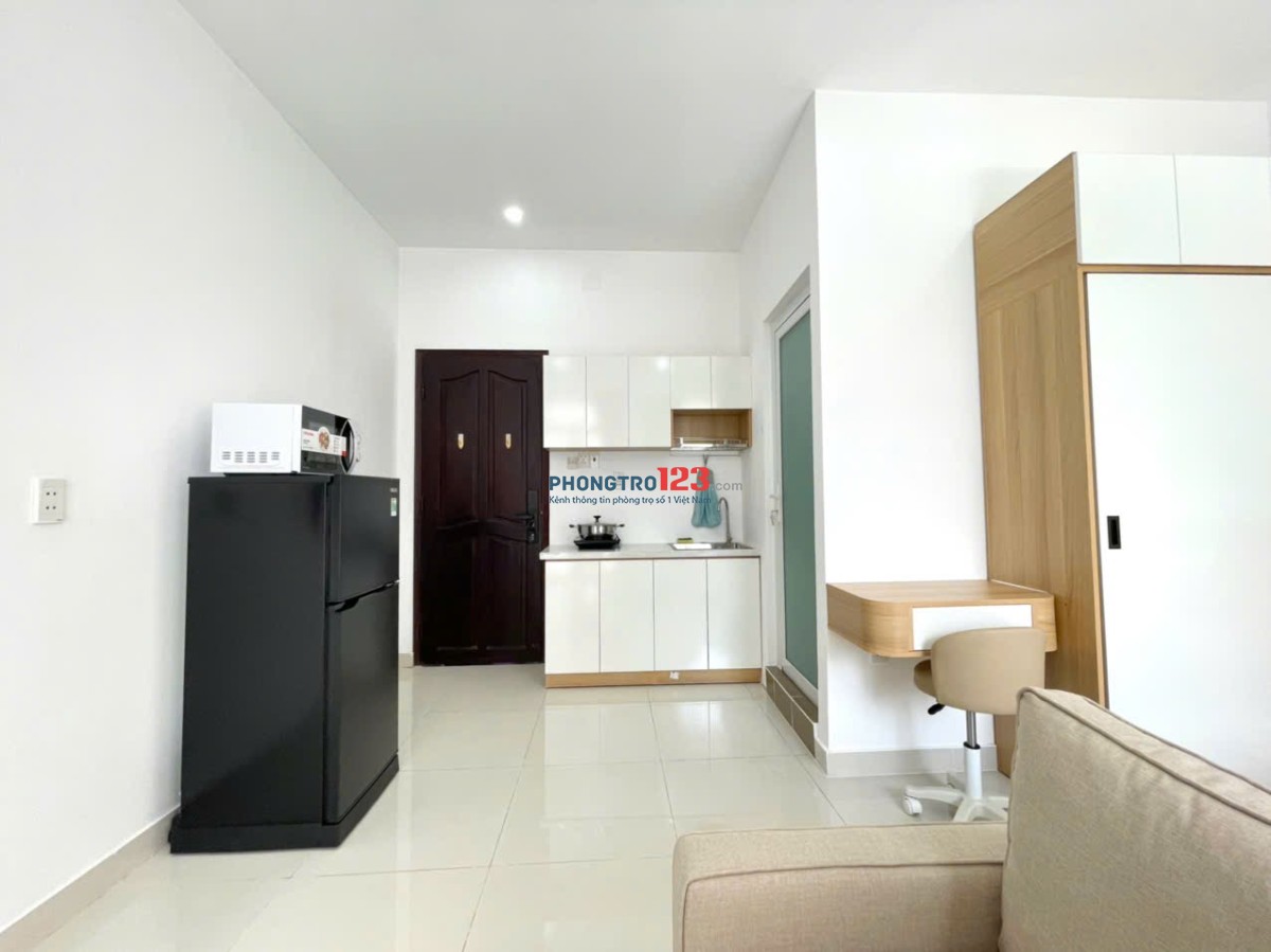 CHO THUÊ CĂN HỘ STUDIO BAN CÔNG , CỬA SỔ LỚN -PHAN ĐĂNG LƯU , PHÚ NHUẬN GẦN PHAN XÍCH LONG , Q1,Q3