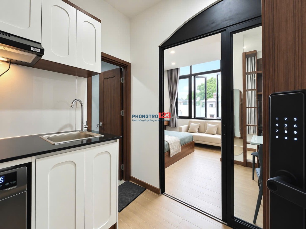 CĂN HỘ 30M² FULL NỘI THẤT, BAN CÔNG, TÁCH BẾP, MÁY GIẶT RIÊNG – LÊ ĐỨC THỌ, GÒ VẤP