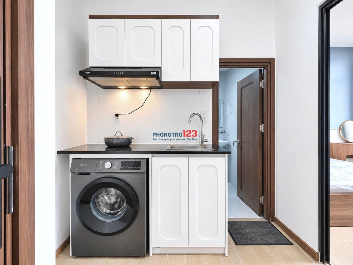 CĂN HỘ 30M² FULL NỘI THẤT, BAN CÔNG, TÁCH BẾP, MÁY GIẶT RIÊNG – LÊ ĐỨC THỌ, GÒ VẤP