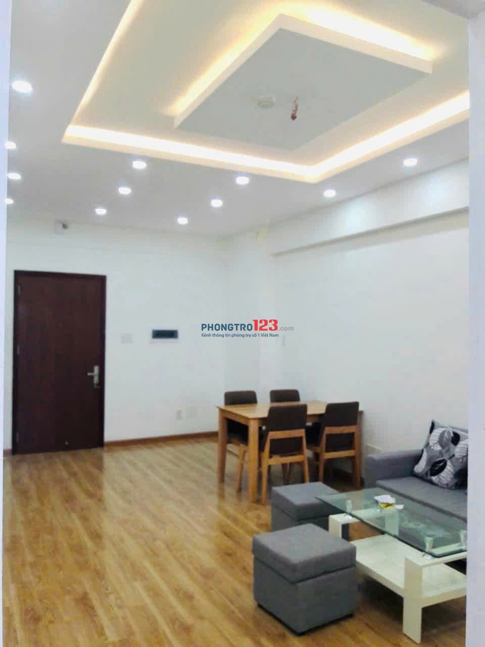 Chung cư Phú Thọ, Nguyễn Thị Nhỏ, Q11: 1p ngủ, NTCB, 60m2, 8tr/th
